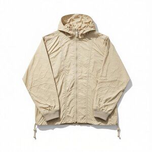 Izod Packable Hooded Nylon Water Resist Windbreaker Jacket